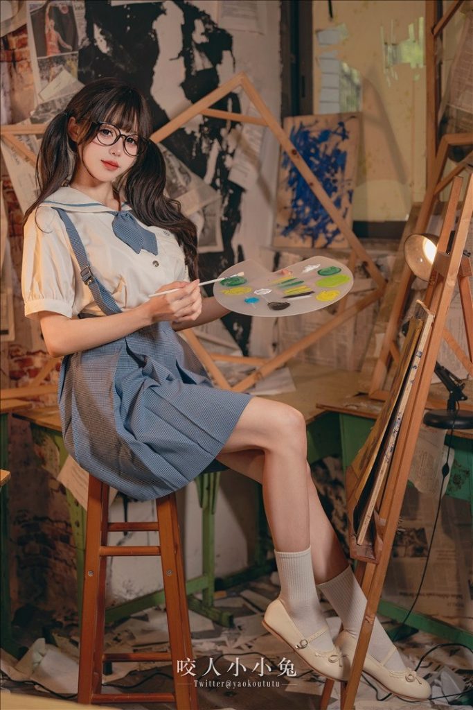 咬一口兔娘-未成名画作&B+WITH+U [71P1V-1.62G]-微密圈